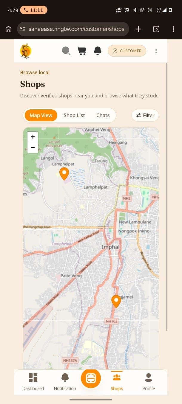 SanaEase screenshot 1